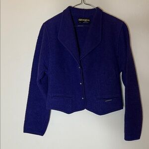 Geiger Women's Elegant Purple Blazer